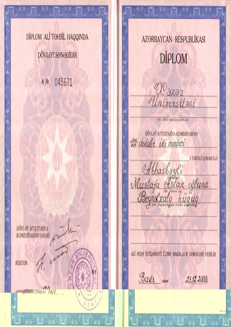Verify Degrees - buy bachelors degree from the baki dövlet universiteti buy college degree from the baki dövlet universiteti
