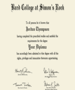 Buy college degree from The Bard College