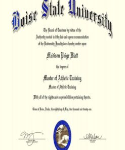 Buy college degree from The Boise State University