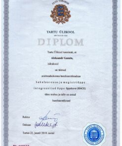 Verify Degrees - buy college degree from the eesti kunstiakadeemia