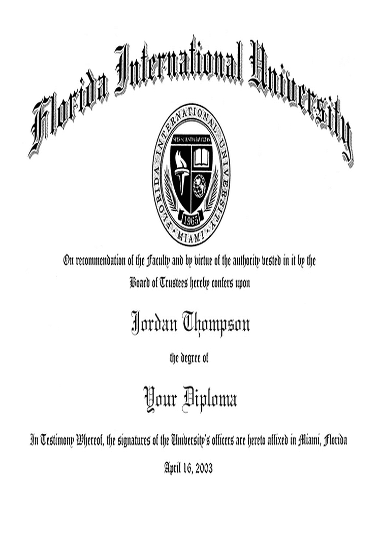 Verify Degrees - buy master degree from the florida international university buy college degree from the florida international university