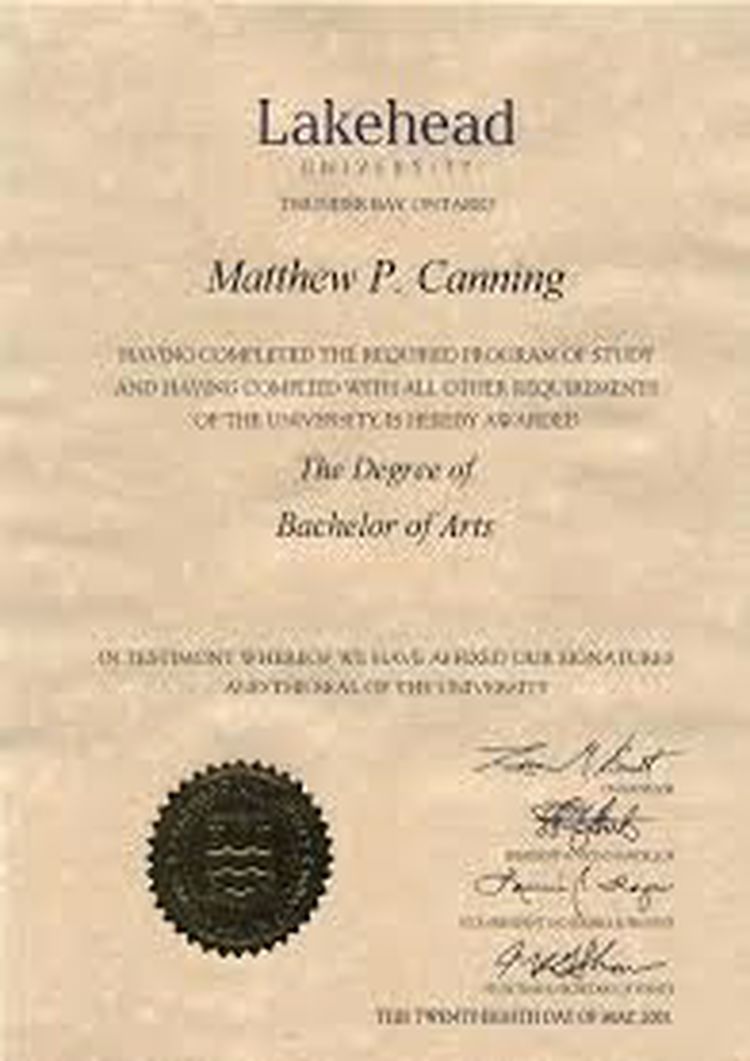Verify Degrees - buy professorship degree from the lakehead university buy college degree from the lakehead university