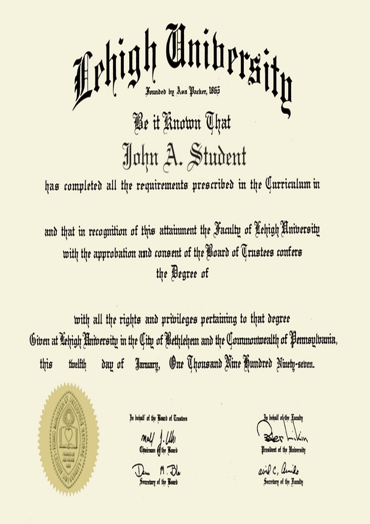 Verify Degrees - buy professorship degree from the lehigh university buy college degree from the lehigh university