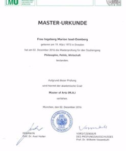 Buy college degree from the Ludwig-Maximilians-Universität München