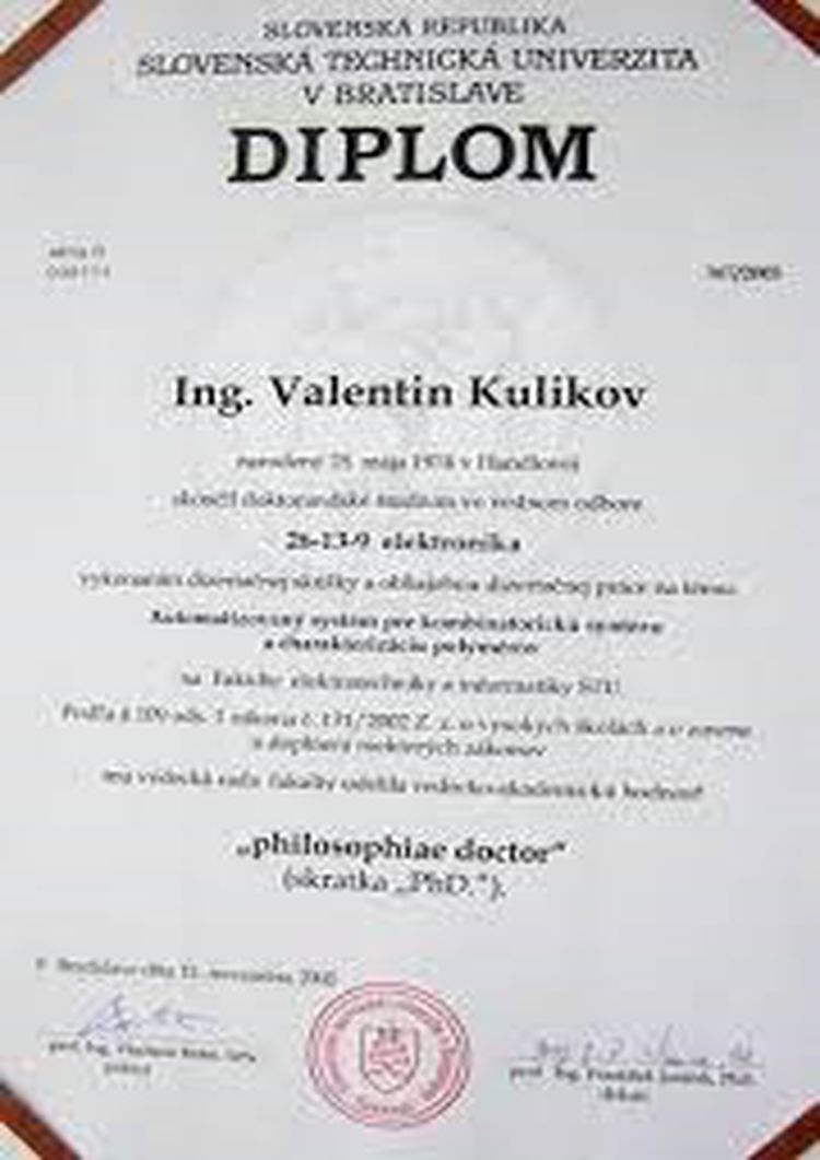Verify Degrees - buy phd doctorate degree from the slovenská technická univerzita v bratislave buy college degree from the slovenská technická univerzita v bratislave