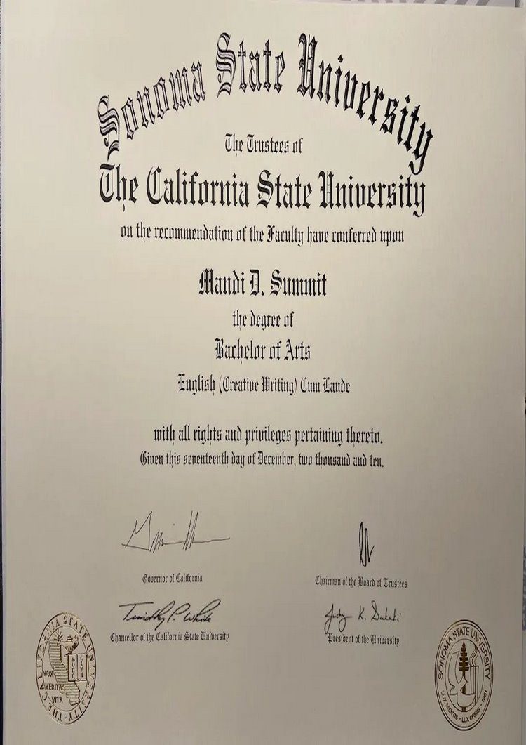 Verify Degrees - buy transcript certificate from the sonoma state university buy college degree from the sonoma state university