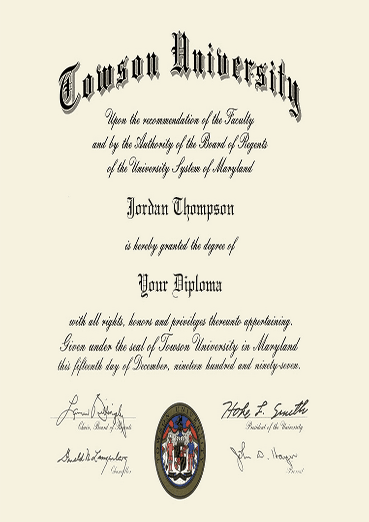 Verify Degrees - buy bachelors degree from the towson university buy college degree from the towson university