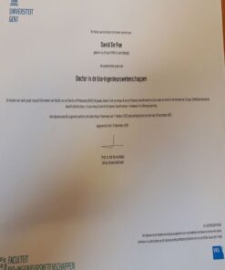 Verify Degrees - buy college degree from the universiteit gent