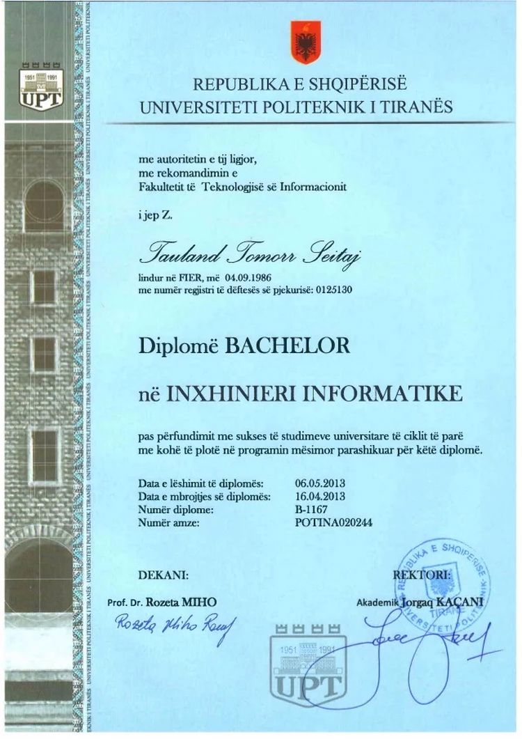 Verify Degrees - buy phd doctorate degree from the universiteti i tiranës buy college degree from the universiteti i tiranës