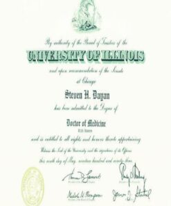 Buy college degree from The University of Illinois at Chicago