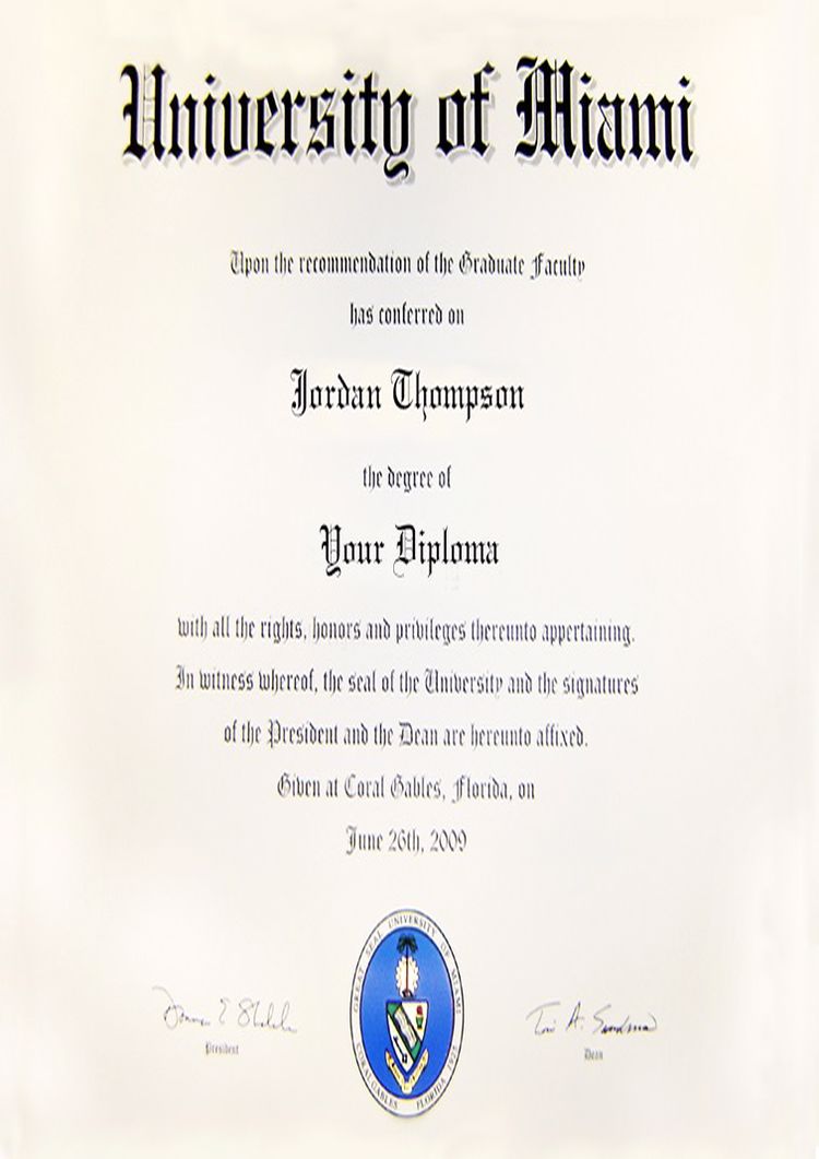 Verify Degrees - buy professorship honorary degree from the university of miami buy college degree from the university of miami