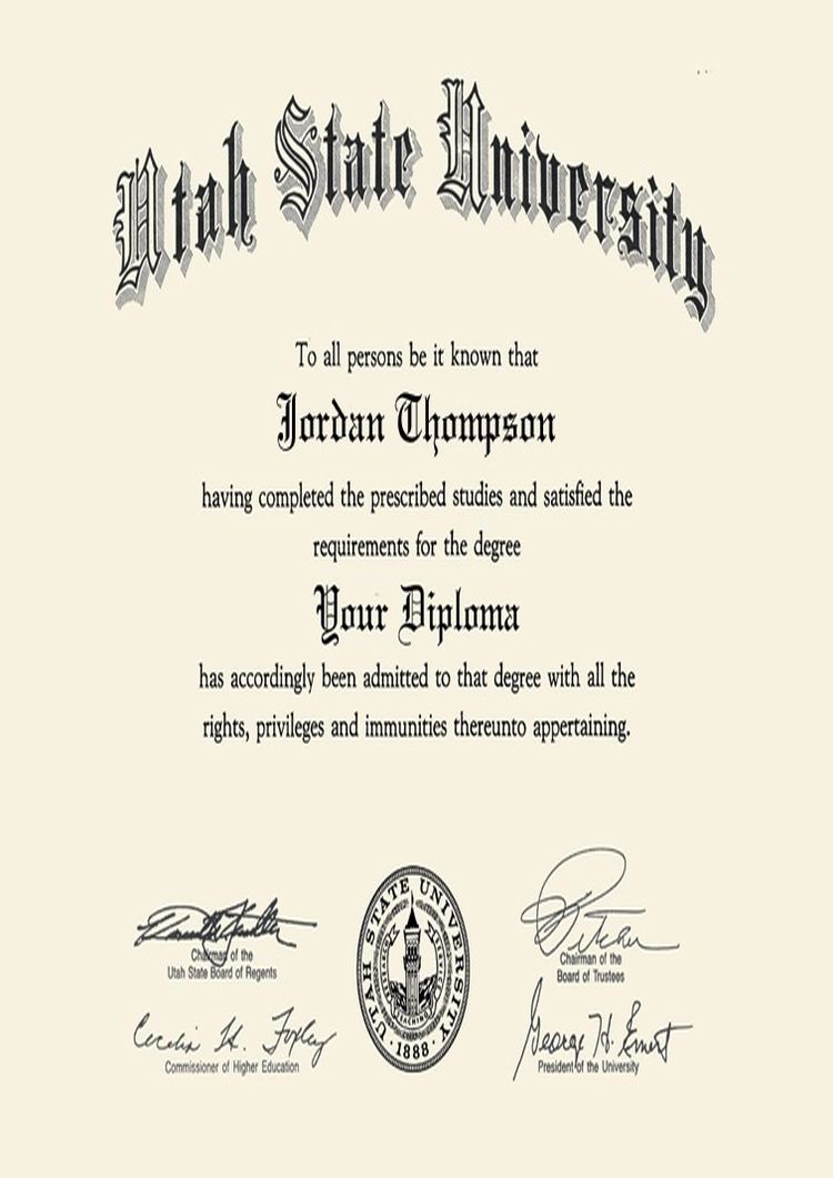 Verify Degrees - buy transcript certificate from the utah state university buy college degree from the utah state university