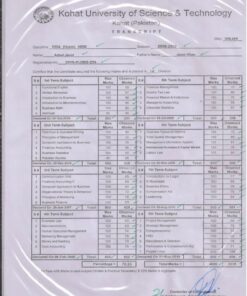 Buy college degree from The Kohat University of Science and Technology