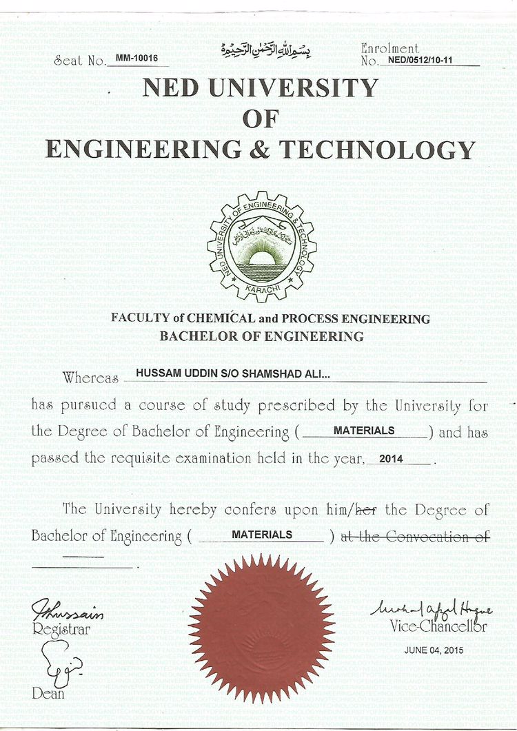 Verify Degrees - buy master degree from the ned university of engineering and technology buy college degree from the ned university of engineering and technology